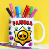 Кружка Brawl Stars с именем Ринат Фото № 1